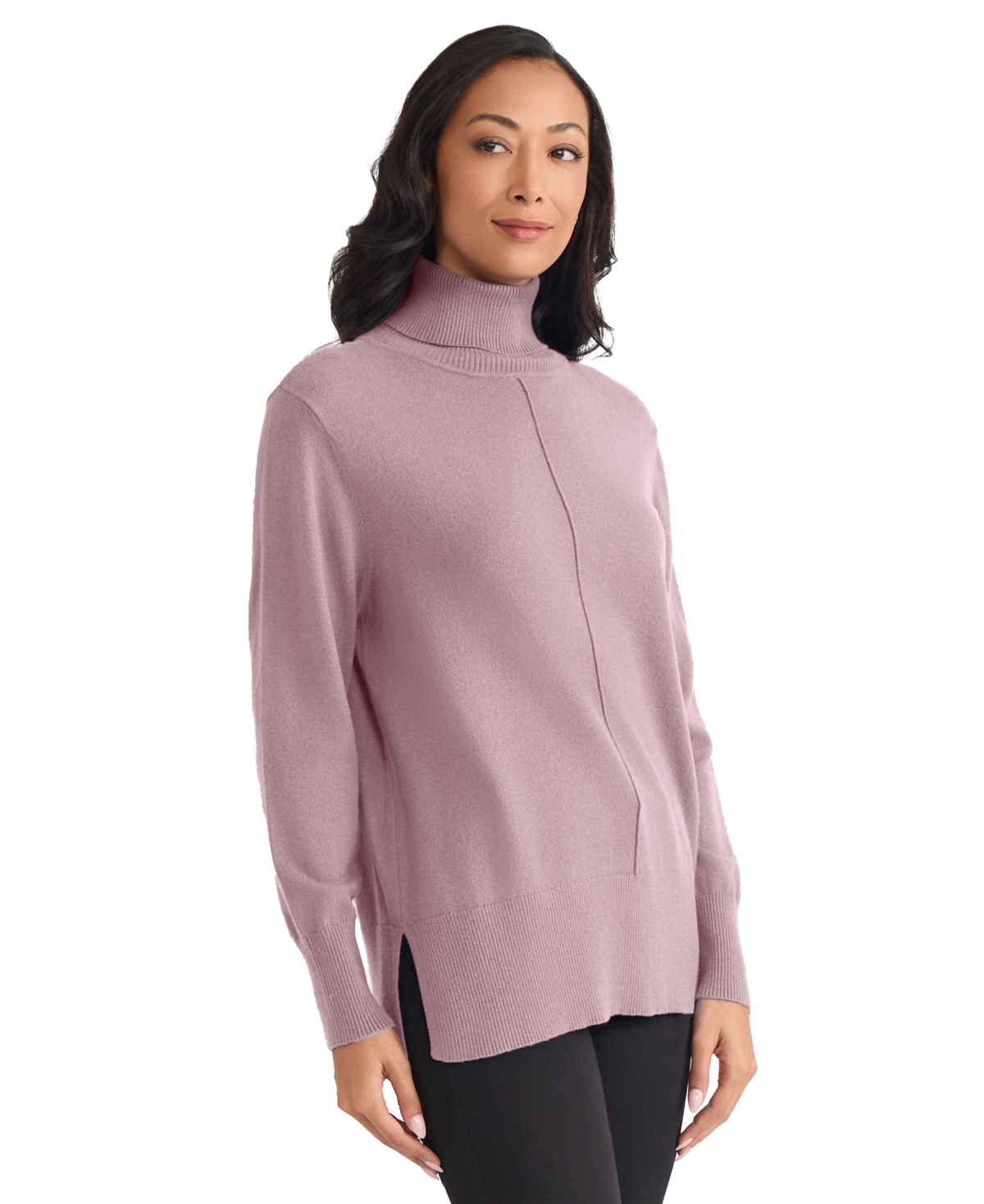 Jones New York Women's Pin Tuck Top In Pink