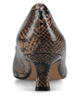 Women's Pammie Pointed Toe Kitten Heel Pumps