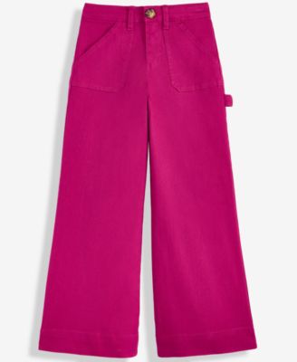 Girls' 5-16 Carpenter Wide-Leg Pants, Macy's Exclusive