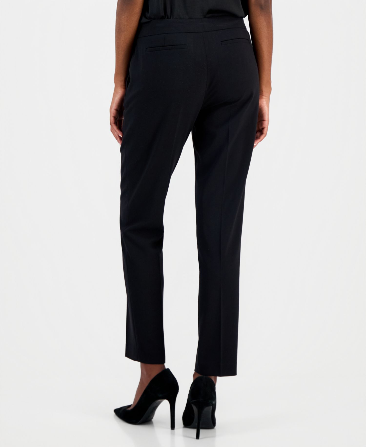 Women's Bi-Stretch Straight-Leg Dress Pants