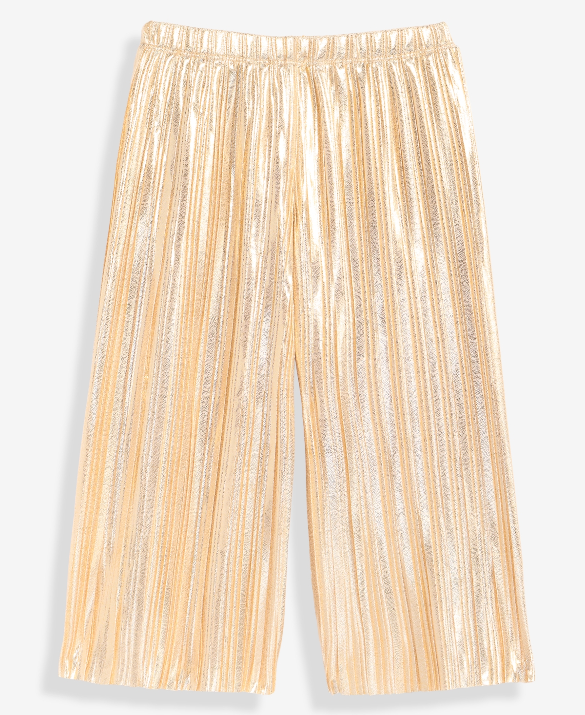 Epic Threads Babies' Girls Toddler 2t-4t Metallic Pull-on Pants In Yellow