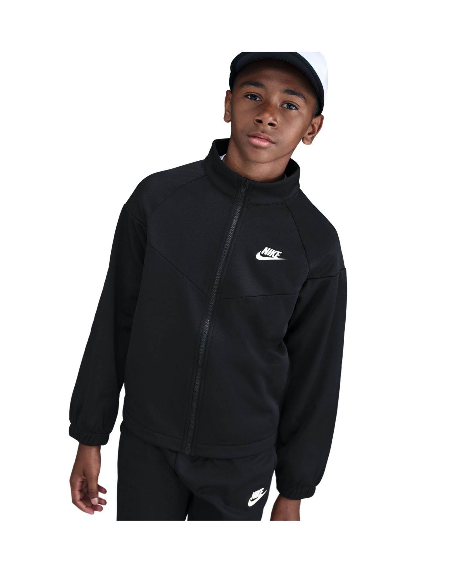 Boys' and Girls' 7-20 Sportswear Dri-FIT Long-Sleeve Jacket and Pants, 2-Piece Set