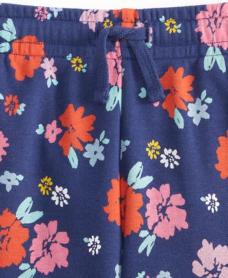 Girls' Toddler 2T-4T Floral-Print Pants