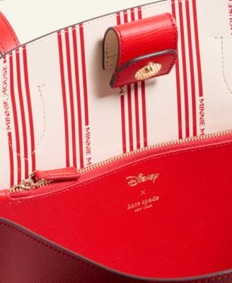 Disney | Macy's Minnie Mouse Top Handle Leather Tote Bag, Macy's Exclusive