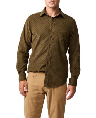 Men's Harrington Long Sleeve Slim Fit Shirt