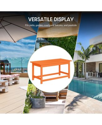 Outdoor Patio Classic Adirondack Coffee Table