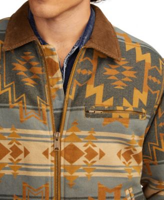 Men's Jacquard Blanket Jacket