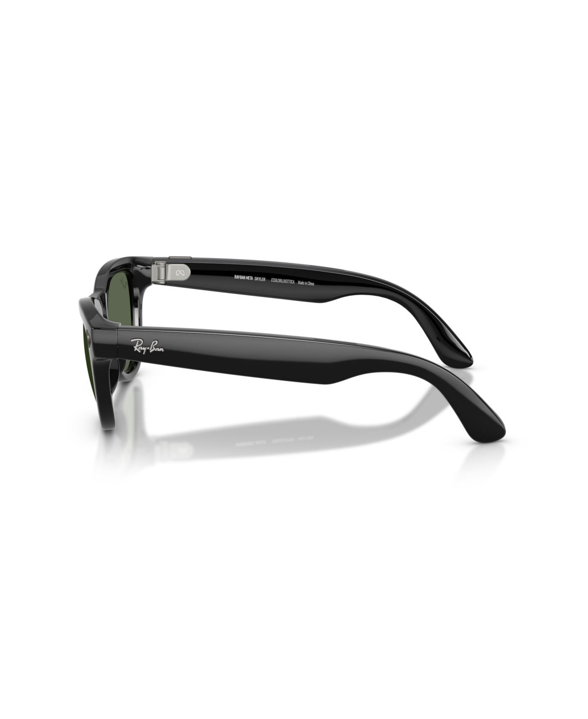 Ray Ban Unisex Ai Meta Gen2 Skyler Sunglasses, Rw4014 In Black