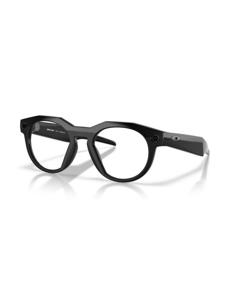 Очки Oakley Unisex Round Plastic Meta Hstn Eyeglasses, цвет: Чёрный