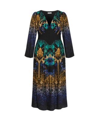 Plus Size Ayanna Decadence Maxi Dress