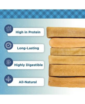 Natural Yak Cheese Chew Bars for Dogs – Large Size (2 per Bag)