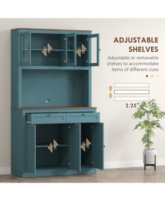 Kitchen Storage with Easy Access Shelves for Organized Storage Cabinet