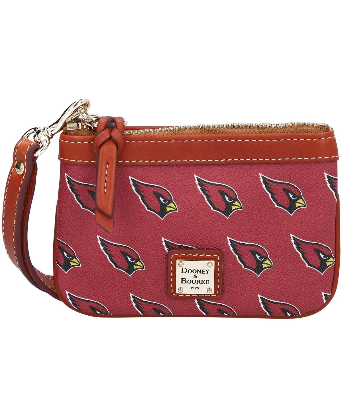 Dooney & Bourke Arizona Cardinals Signature Suki Crossbody With Medium Wristlet In Transparent