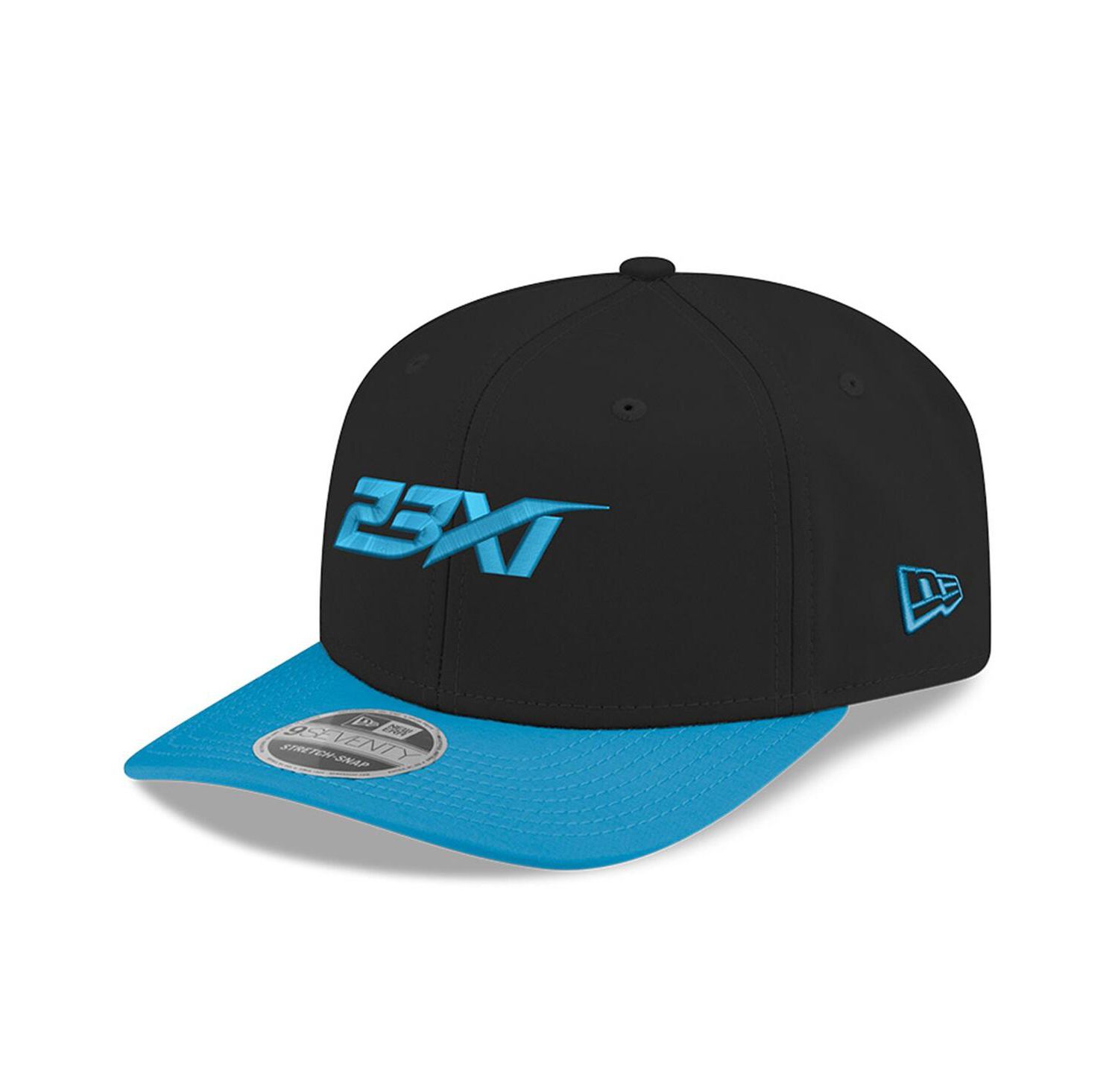 Men's Black/Blue 23XI Racing 9SEVENTY Team Adjustable Hat