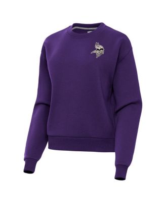 Women's Purple Minnesota Vikings Victory Pullover Sweatshirt