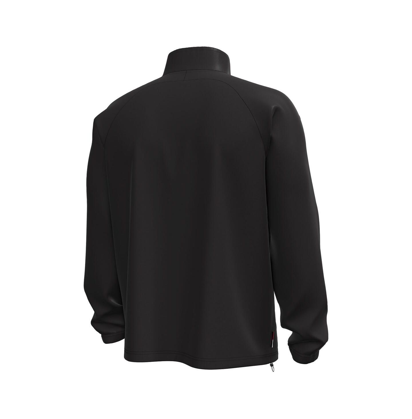 Мужская куртка Under Armour Black Wisconsin Badgers Unstoppable Woven Anorak Half-Zip — фото 2
