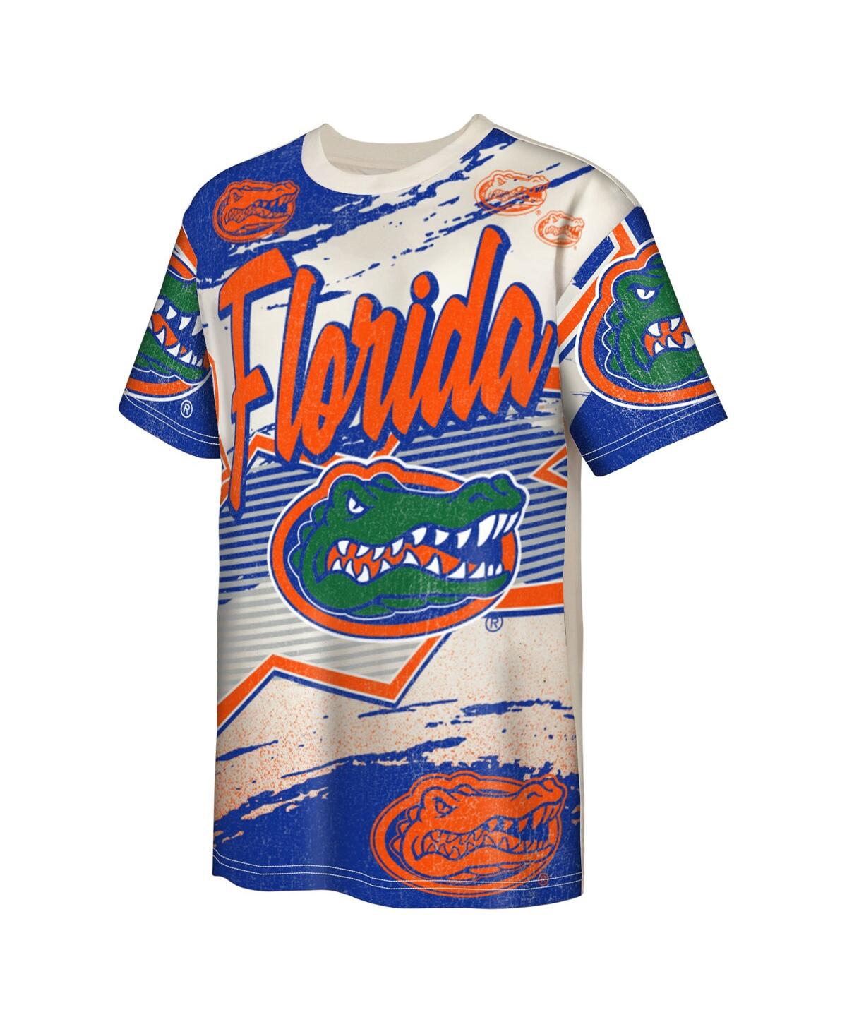 Outerstuff Big Boys And Girls Cream Florida Gators Make Noise T-shirt In White