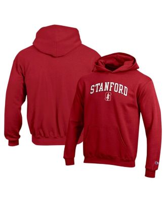 Champion - Big Boys and Girls Cardinal Stanford Cardinal Campus Pullover Hoodie