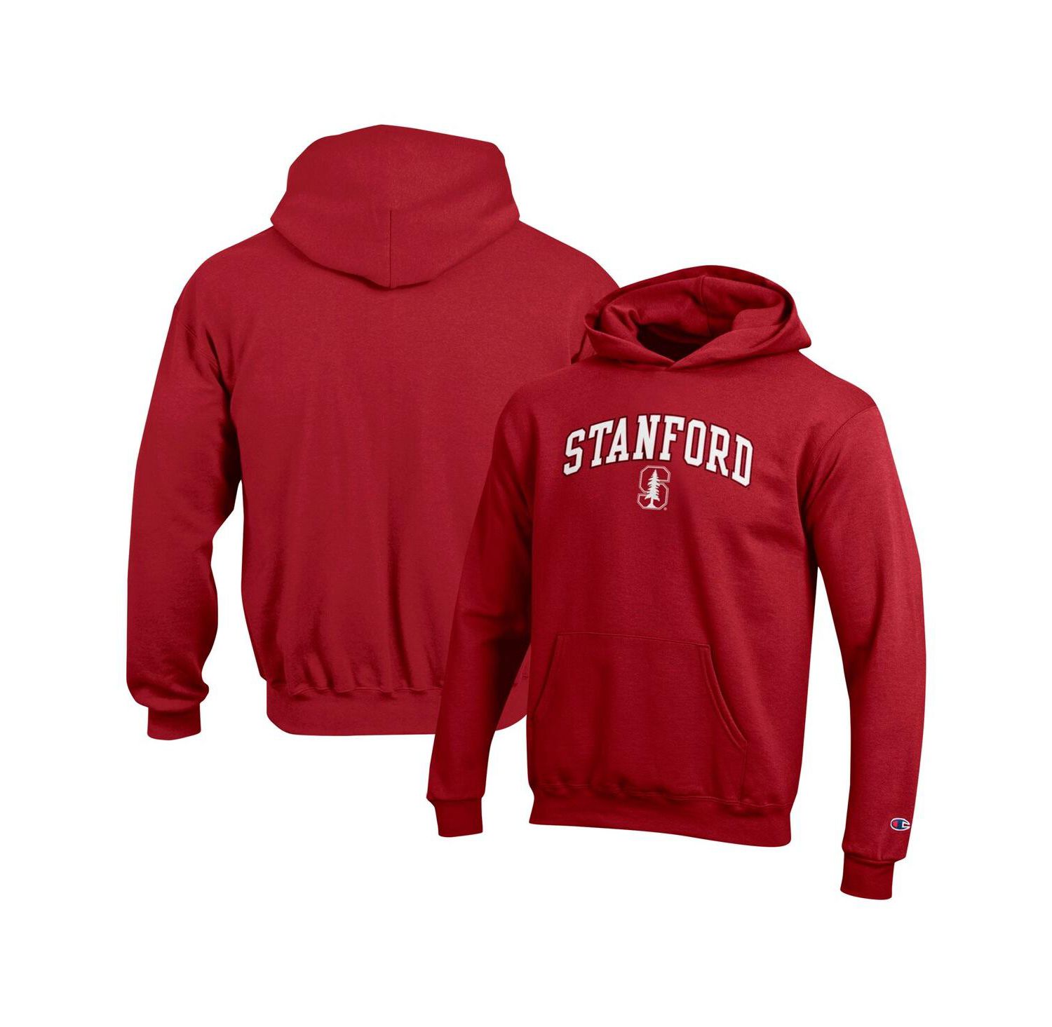 Big Boys and Girls Cardinal Stanford Cardinal Campus Pullover Hoodie