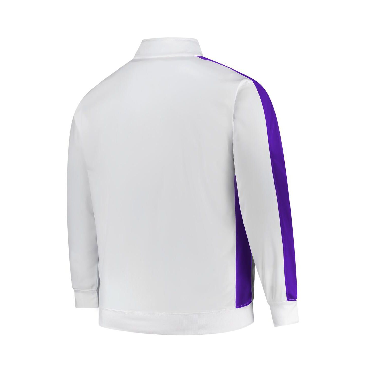 Мужская спортивная куртка Fanatics Minnesota Vikings из трикотажа, Big & Tall, White — фото 3