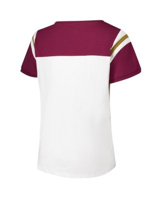 Women's White Florida State Seminoles Plus Size Winning Gear T-Shirt