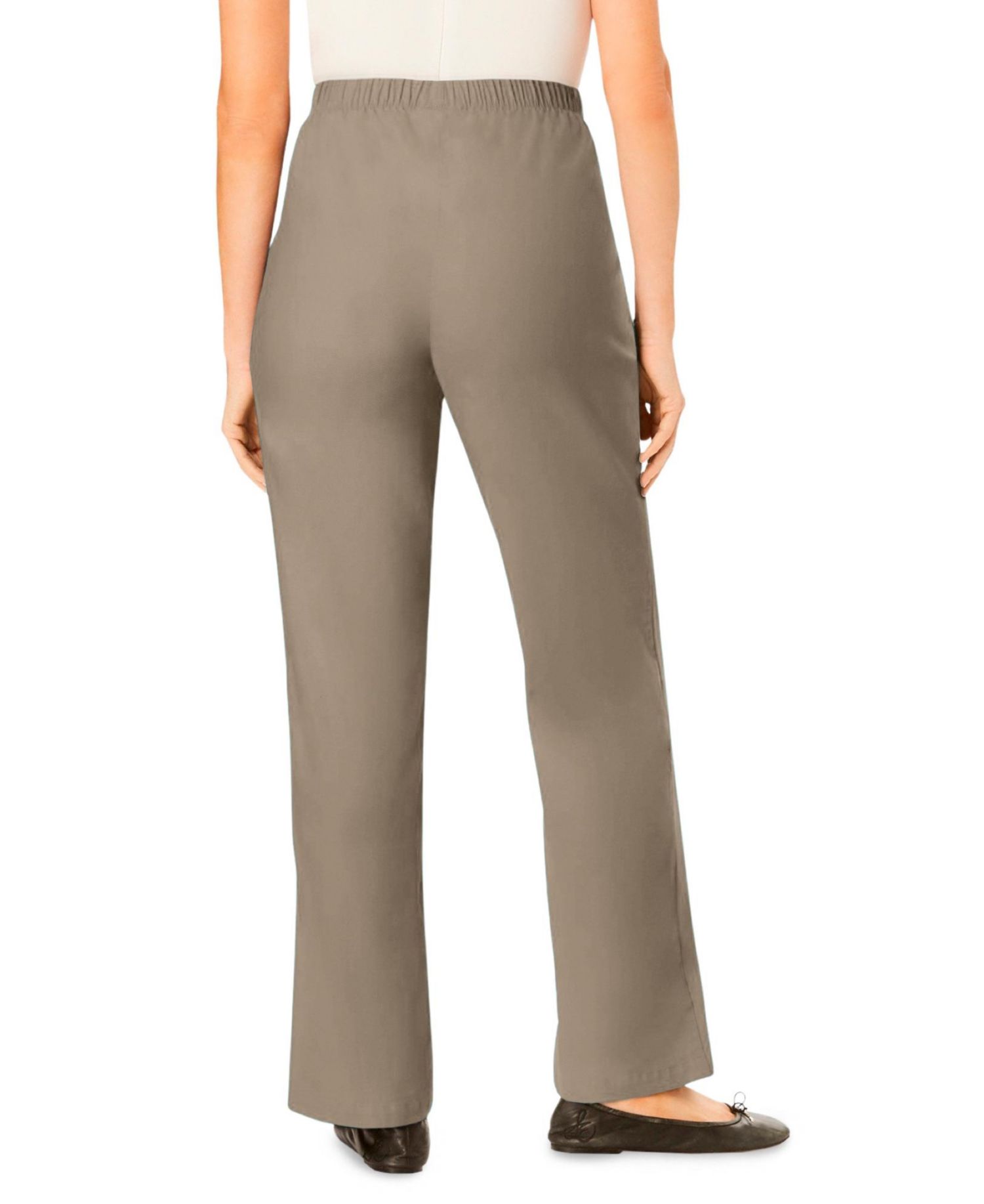 Women's Within Fineline Stretch Denim Wide-Leg Pull-On Jeans