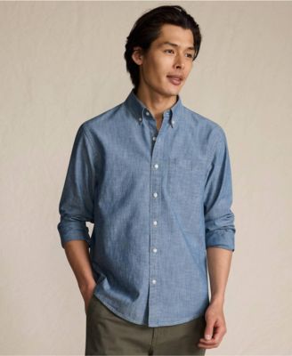 Men's Long Sleeve Chambray Shirt