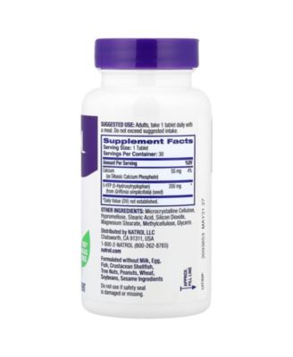 5-HTP 200mg, Dietary Supplement Helps Support a Balanced Mood, 30 Time Release