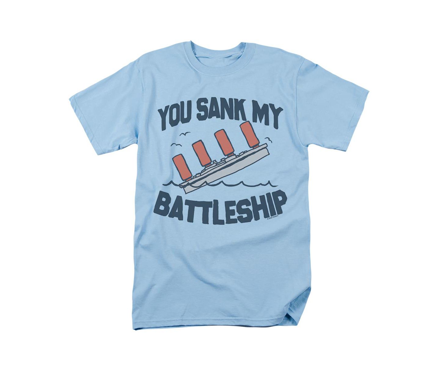 Мужская футболка Hasbro+ The Sunken Battleship, цвет: Светлый синий — фото 1