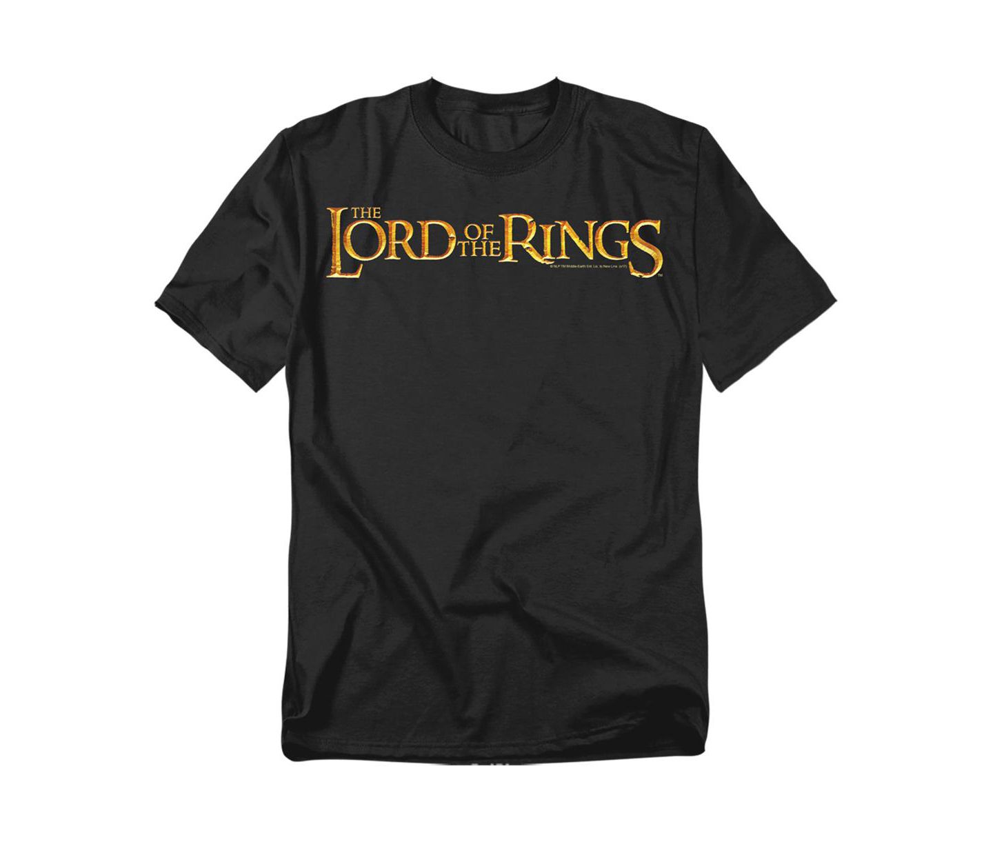 Мужская футболка Lord Of The Rings The Logo, цвет: Чёрный — фото 1