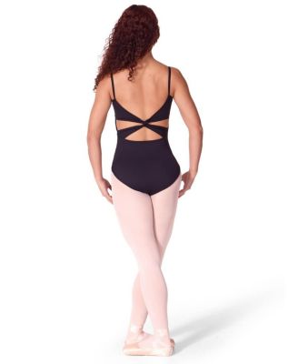 Soft Elegance Camisole Leotard with Twist Back