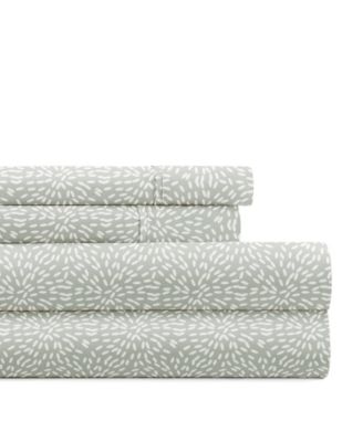 Delicate Details 4-P.c. Sheet Set, Queen