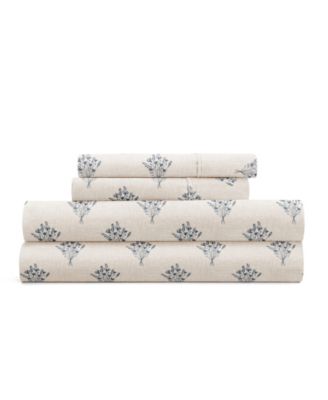 Delicate Details 4-P.c. Sheet Set, California King