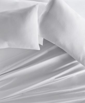 Long Staple 300-Thread Count Cotton Solid 4-Pc. Sheet Set, Queen