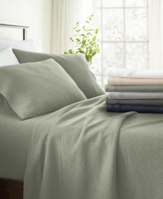 Jersey Cotton 3-P.c. Sheet Set, Twin