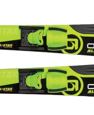 OBrien 46 Inch Children All Star Trainer Kids Combo Waterskis w/ Trainer Rope