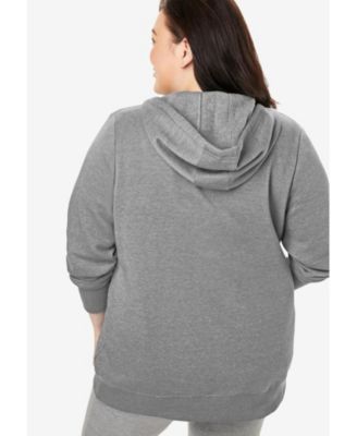 Plus Size Better Fleece Zip-Front Hoodie