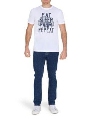 Big & Tall YFC Eat Sleep Farm T-Shirt