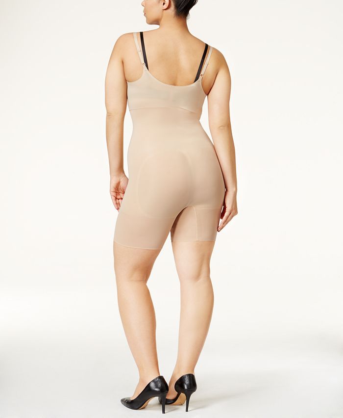 SPANX Firm TummyControl Plus Size OpenBust Bodysuit PS5615 Macy's