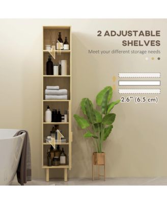 Contemporary Bathroom Cabinet with Storage Shelves for Organization