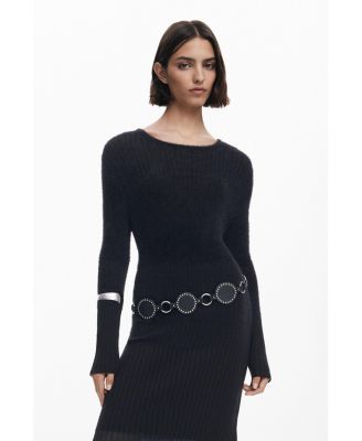 Women's Sheer fur dress