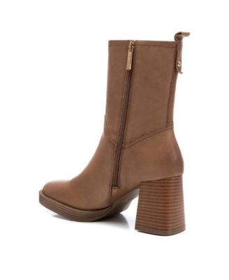 Women's Leather Booties Carmela Collection By XTI