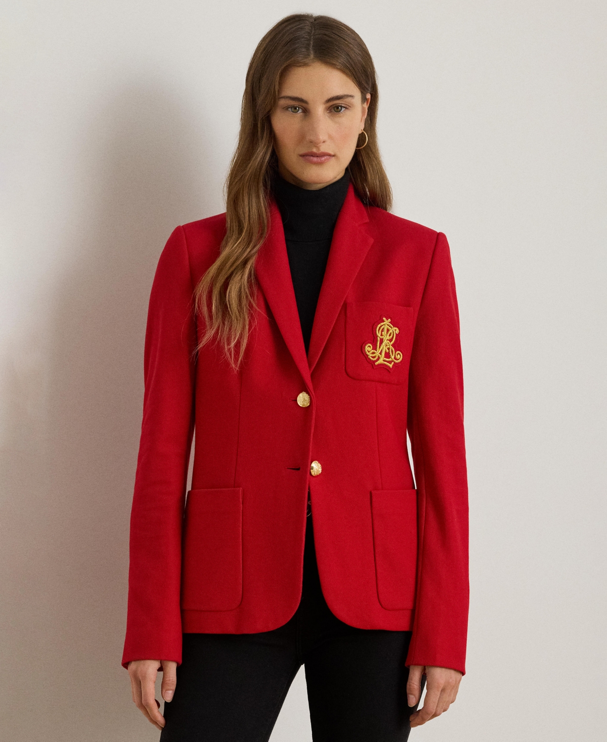 Lauren Ralph Bullion Jacquard Blazer