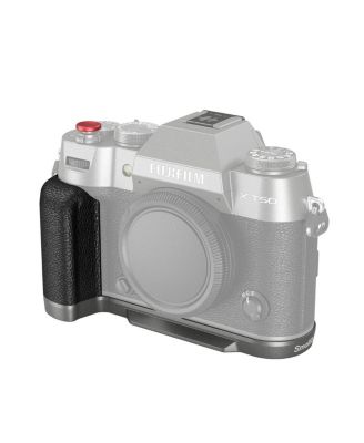 Silicone L-Shape Grip for Fujifilm X-T50 - Charcoal Silver