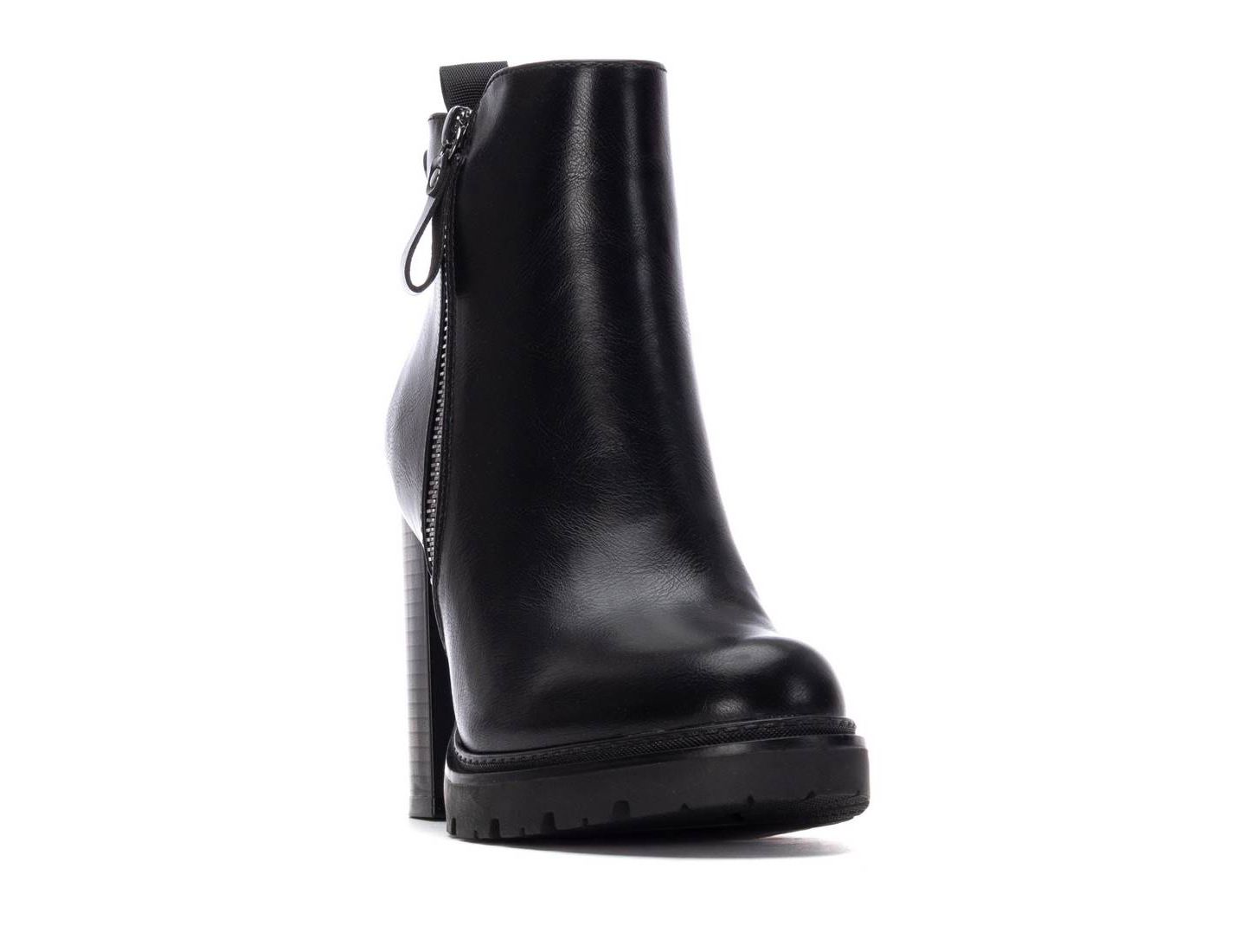 Женские ботинки XTI Heeled Ankle Booties Refresh Collection, цвет: Чёрный — фото 1