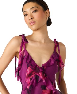 Women's Adalina V-Neck Midi Dress