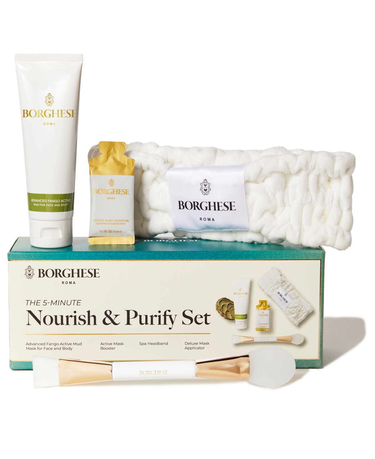 Borghese 4-pc. 5-minute Nourish And Purify Set In Transparent