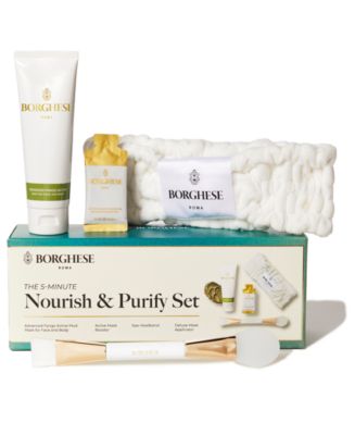 Borghese 4-Piece 5-Minute Nourish and Purify Set - Macy's