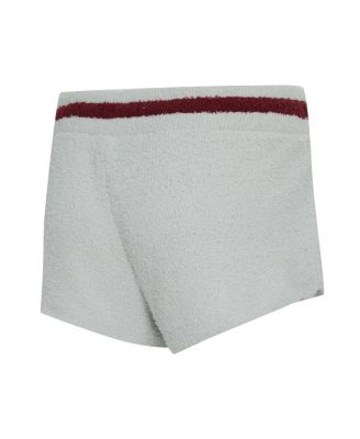 Women's Gray Washington Commanders Whitley Long Sleeve Hoodie Top Shorts Set