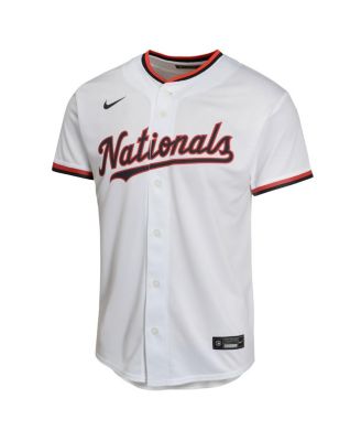 Big Boys and Girls&nbsp;Dylan Crews White Washington Nationals Alternate Game Player Jersey
